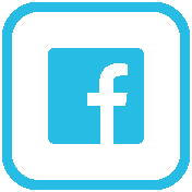 Logo da rede social Facebook